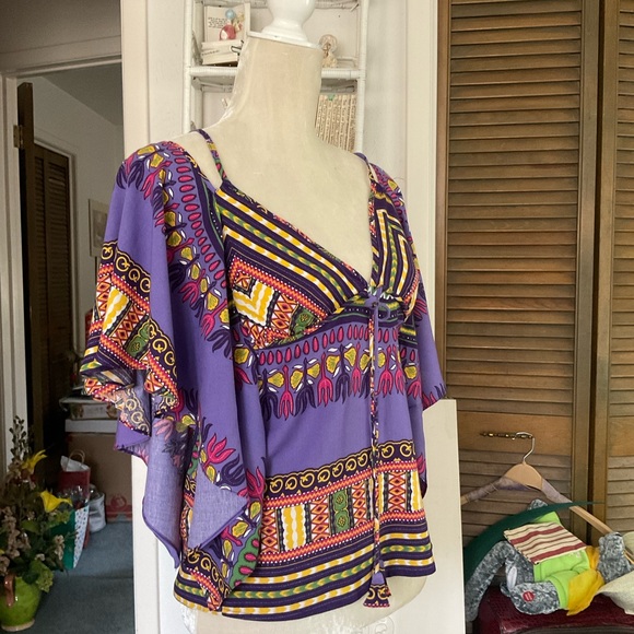 Farm Rio P/XS top/blouse - Picture 11 of 16